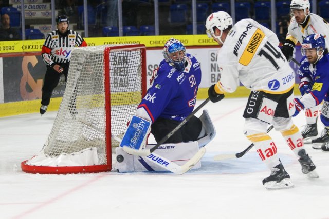 Photo hockey match Kloten - Lugano le 18/09/2026