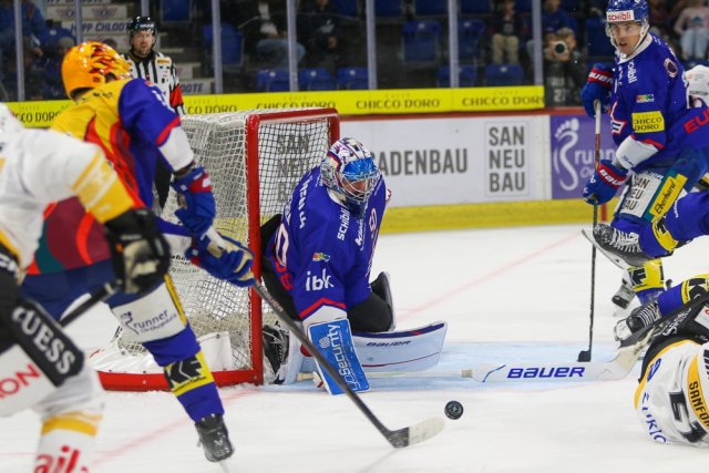 Photo hockey match Kloten - Lugano le 18/09/2026