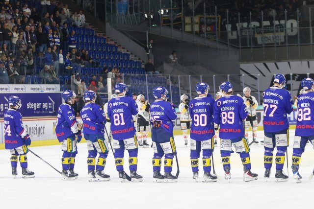 Photo hockey match Kloten - Lugano le 18/09/2026