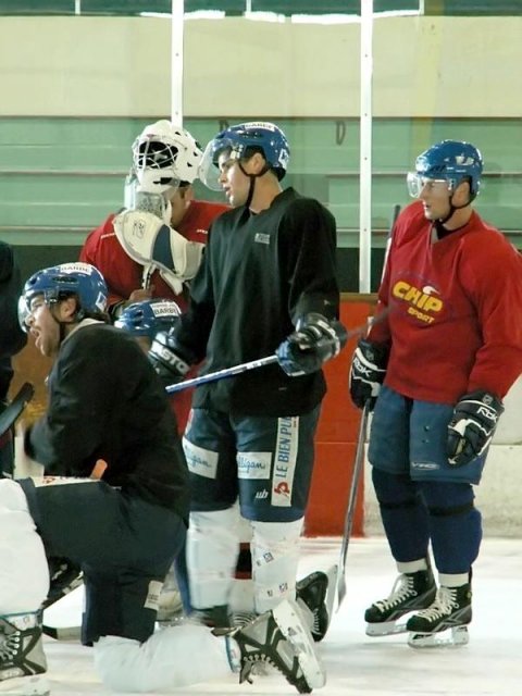 Photo hockey reportage Reprise à Dijon : photos et arrivées
