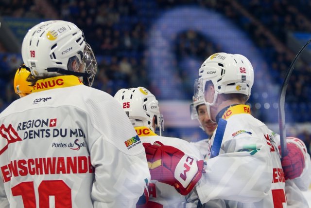 Photo hockey match Kloten - Bienne le 24/09/2026