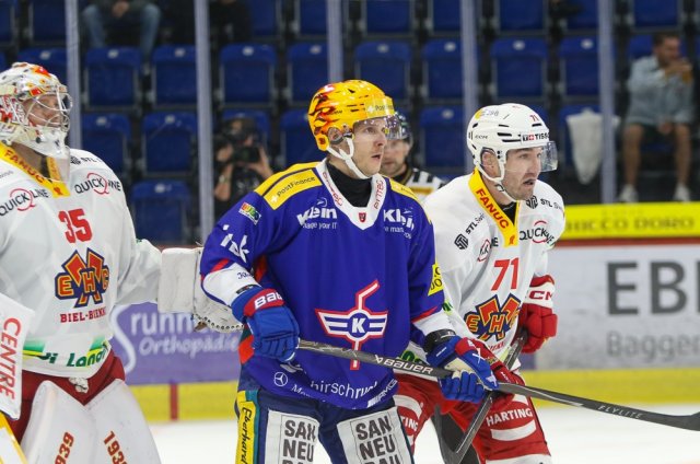 Photo hockey match Kloten - Bienne le 24/09/2026