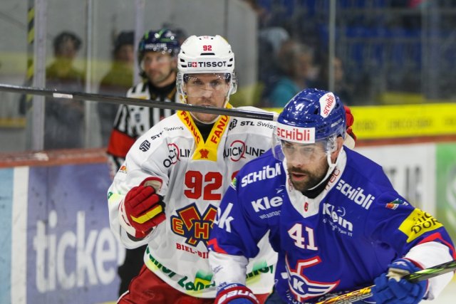 Photo hockey match Kloten - Bienne le 24/09/2026