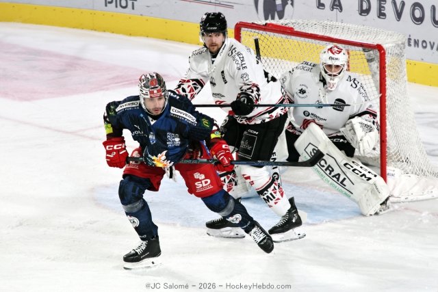 Photo hockey match Grenoble  - Amiens  le 25/09/2026