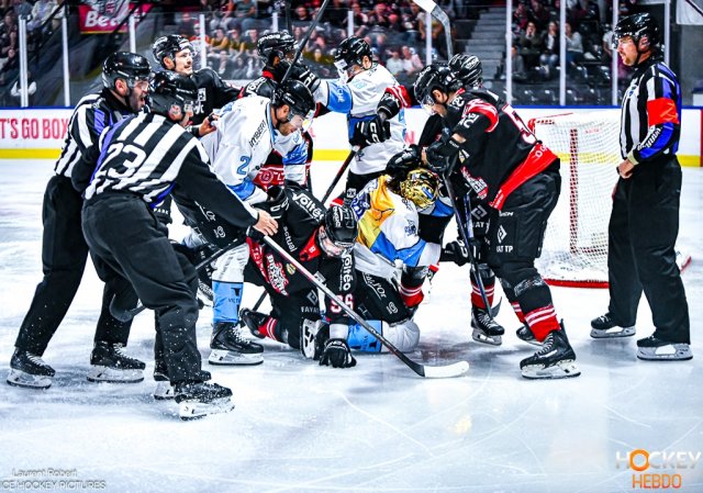 Photo hockey match Bordeaux - Marseille le 25/09/2026