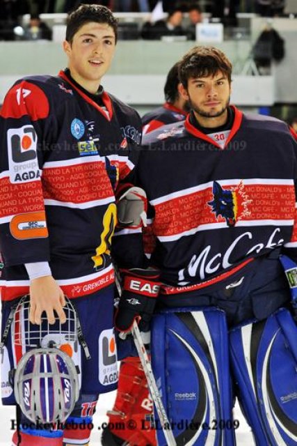 Photo hockey match Grenoble  - Rouen le 12/12/2009