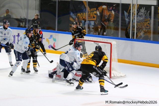 Photo hockey match Rouen - Gap  le 25/09/2026