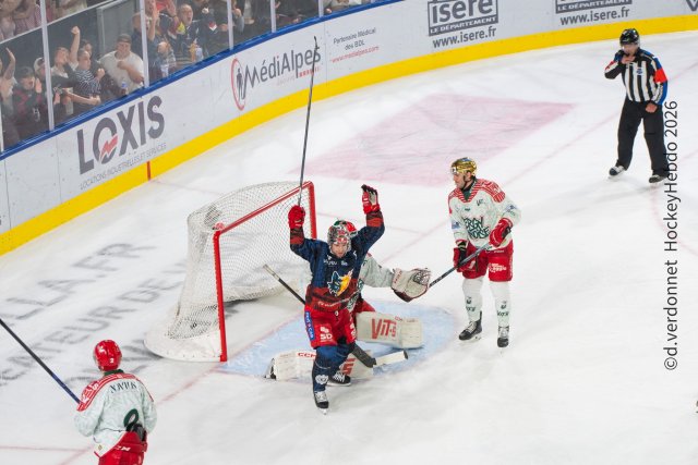 Photo hockey match Grenoble  - Cergy-Pontoise le 29/09/2026