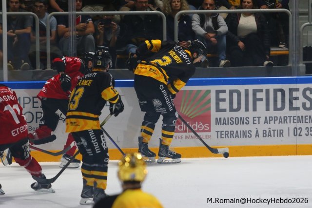 Photo hockey match Rouen - Amiens  le 29/09/2026