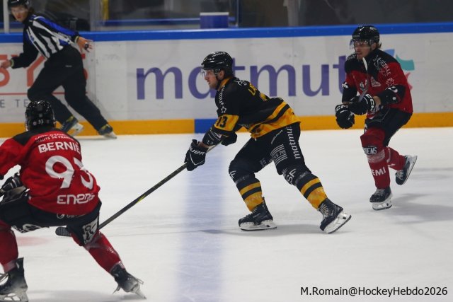 Photo hockey match Rouen - Amiens  le 29/09/2026