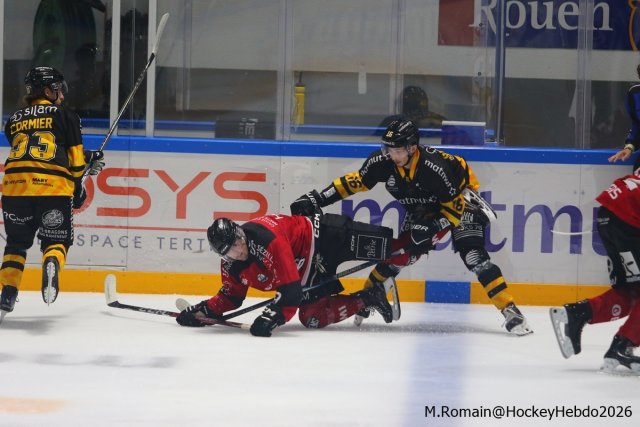 Photo hockey match Rouen - Amiens  le 29/09/2026