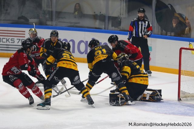 Photo hockey match Rouen - Amiens  le 29/09/2026