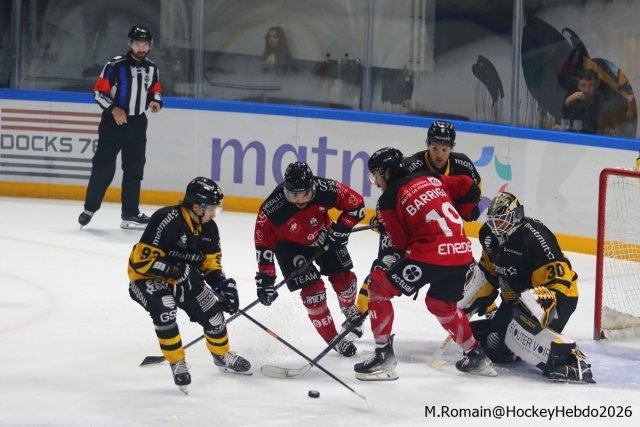 Photo hockey match Rouen - Amiens  le 29/09/2026
