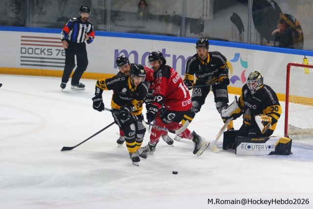 Photo hockey match Rouen - Amiens  le 29/09/2026