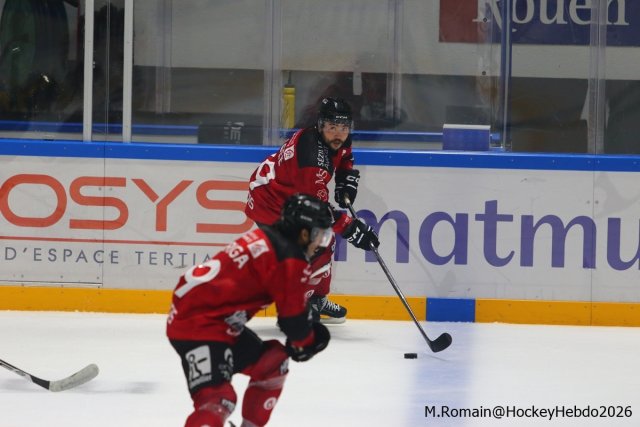 Photo hockey match Rouen - Amiens  le 29/09/2026