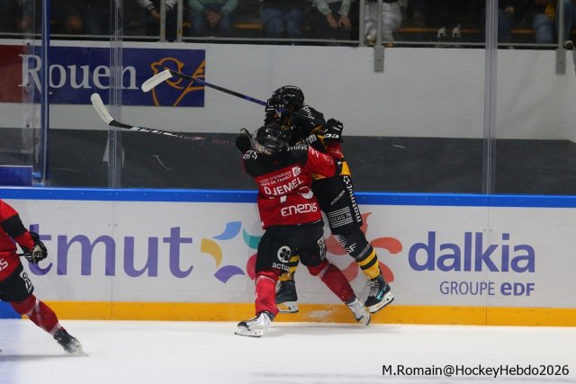 Photo hockey match Rouen - Amiens  le 29/09/2026