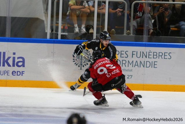 Photo hockey match Rouen - Amiens  le 29/09/2026