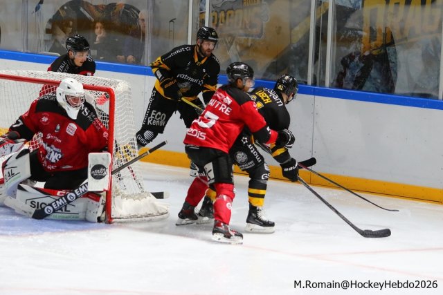 Photo hockey match Rouen - Amiens  le 29/09/2026