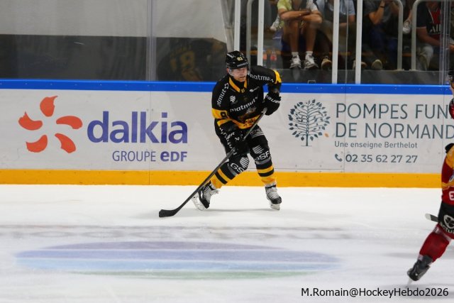 Photo hockey match Rouen - Amiens  le 29/09/2026