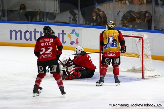 Photo hockey match Rouen - Amiens  le 29/09/2026