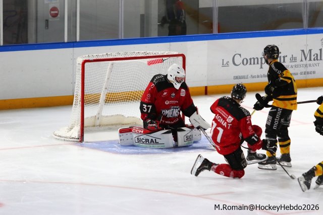 Photo hockey match Rouen - Amiens  le 29/09/2026