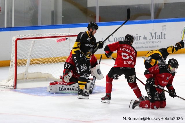 Photo hockey match Rouen - Amiens  le 29/09/2026