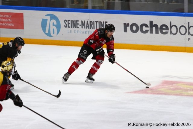 Photo hockey match Rouen - Amiens  le 29/09/2026