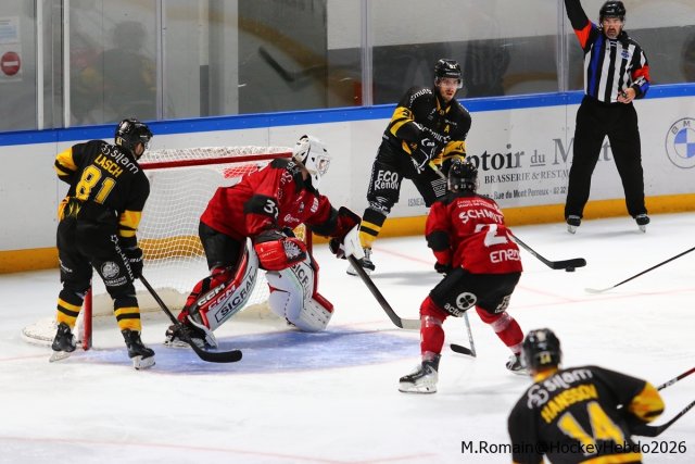 Photo hockey match Rouen - Amiens  le 29/09/2026