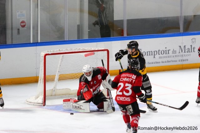 Photo hockey match Rouen - Amiens  le 29/09/2026