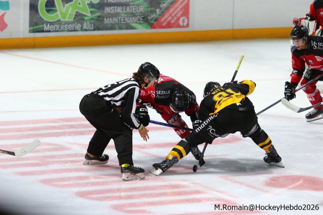 Photo hockey match Rouen - Amiens  le 29/09/2026