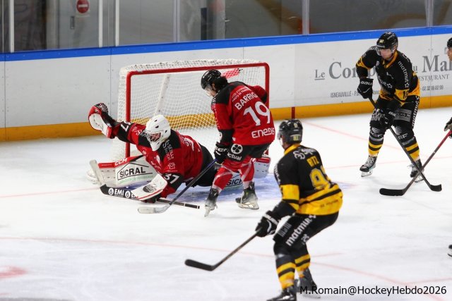 Photo hockey match Rouen - Amiens  le 29/09/2026