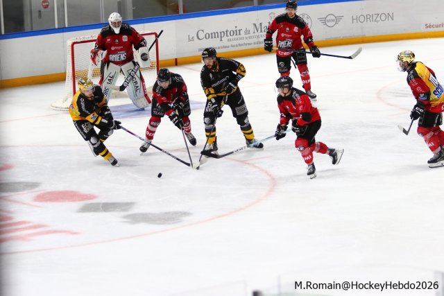 Photo hockey match Rouen - Amiens  le 29/09/2026