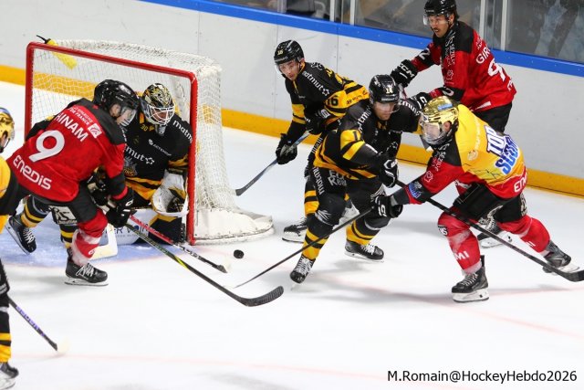 Photo hockey match Rouen - Amiens  le 29/09/2026
