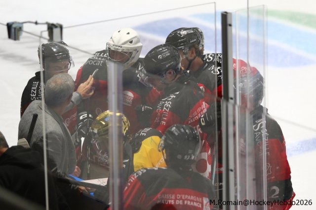Photo hockey match Rouen - Amiens  le 29/09/2026