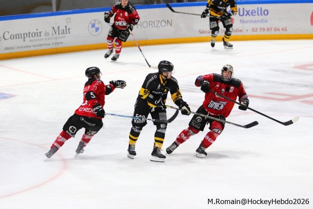 Photo hockey match Rouen - Amiens  le 29/09/2026
