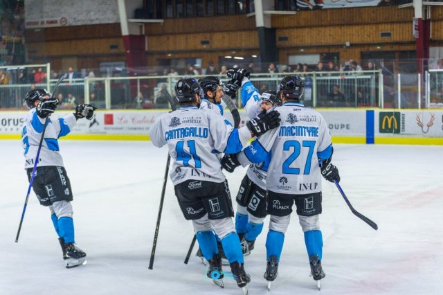 Photo hockey match Chamonix  - Marseille le 29/09/2026