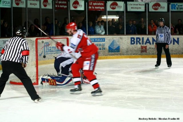 Photo hockey match Briançon  - Grenoble  le 19/03/2008