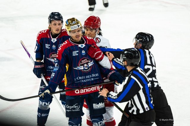 Photo hockey match Angers  - Briançon  le 29/09/2026