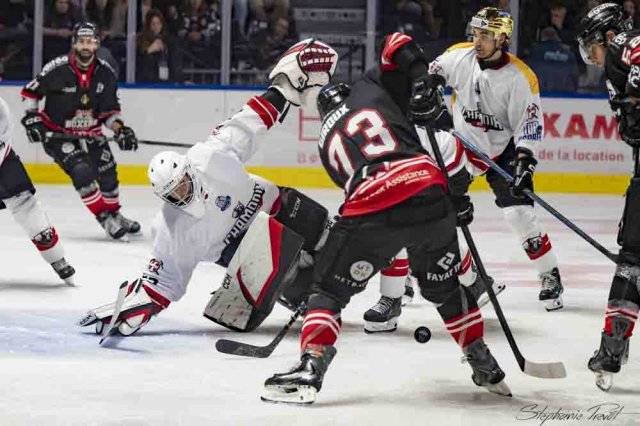 Photo hockey match Bordeaux - Chamonix  le 02/10/2026