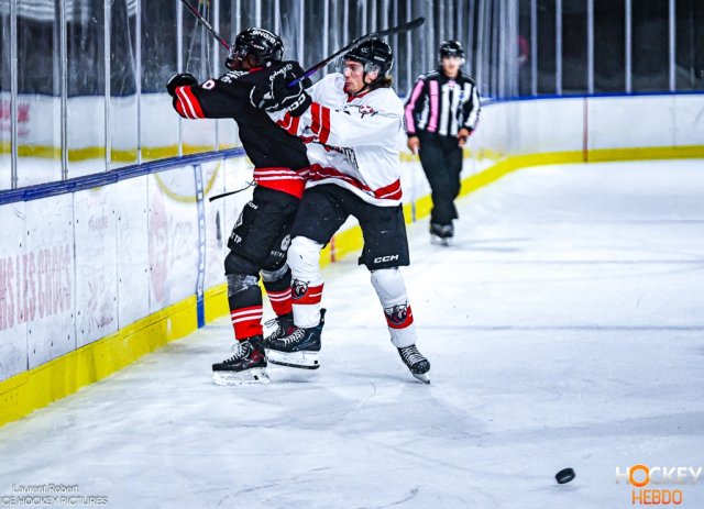 Photo hockey match Bordeaux - Chamonix  le 02/10/2026