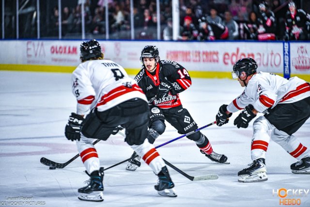Photo hockey match Bordeaux - Chamonix  le 02/10/2026