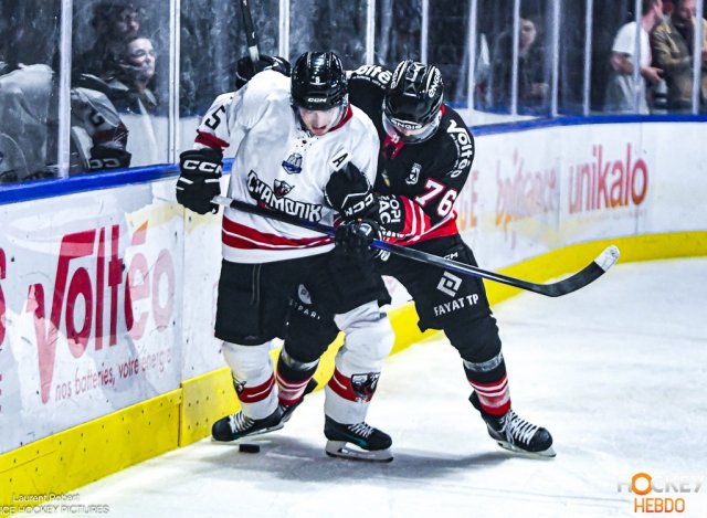 Photo hockey match Bordeaux - Chamonix  le 02/10/2026