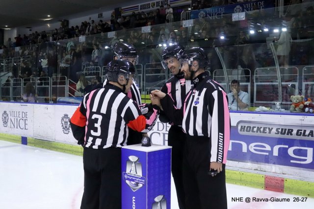 Photo hockey match Nice - Rouen le 02/10/2026