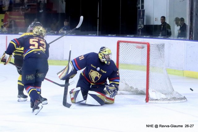 Photo hockey match Nice - Rouen le 02/10/2026