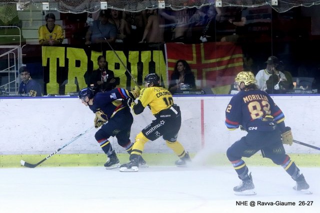 Photo hockey match Nice - Rouen le 02/10/2026