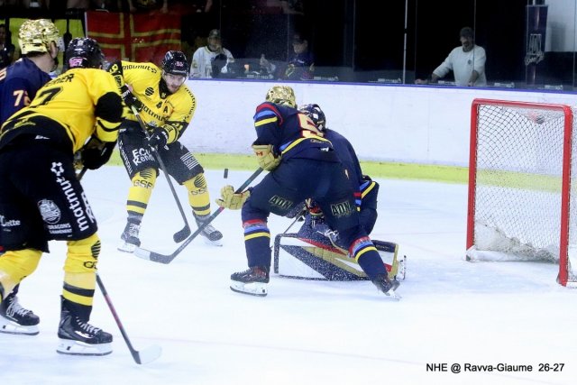 Photo hockey match Nice - Rouen le 02/10/2026