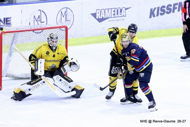 Photo hockey match Nice - Rouen le 02/10/2026