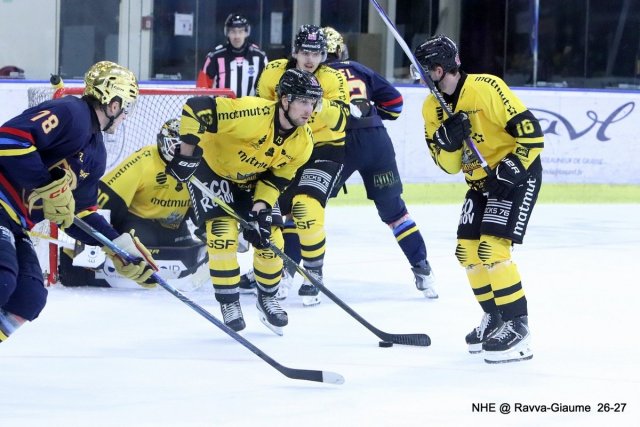 Photo hockey match Nice - Rouen le 02/10/2026