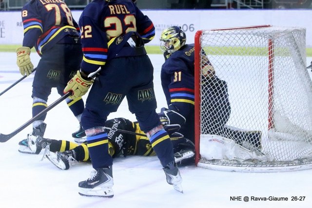 Photo hockey match Nice - Rouen le 02/10/2026