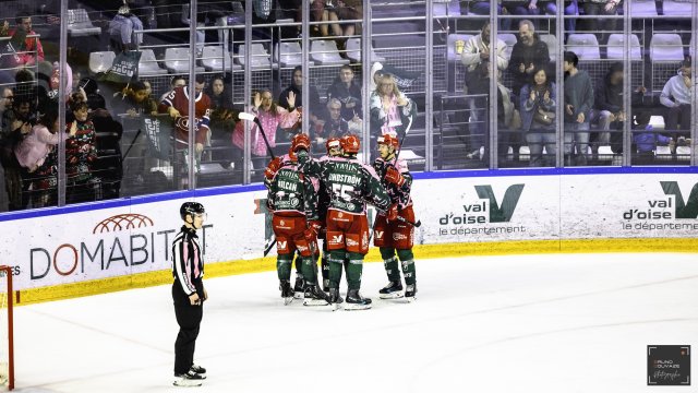 Photo hockey match Cergy-Pontoise - Gap  le 02/10/2026
